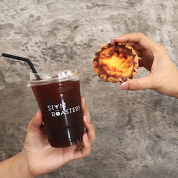 🥧 Set A : อเมริกาโน่ เย็น + ทาร์ตไข่