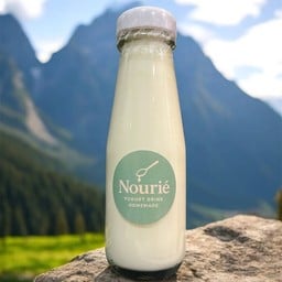 (2ขวด)โยเกิร์ต พร้อมดื่ม (ไม่มีน้ำตาล)