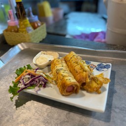 ขนมบังห่อใส้กรอก