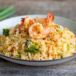 ข้าวผัดกุ้ง - Fried Rice with Shrimp