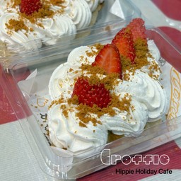 ครอฟเฟิล ครีมสด สตรอเบอรี่