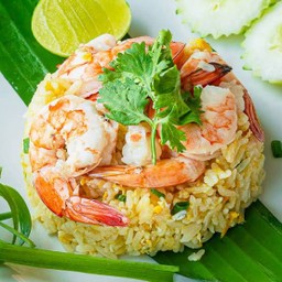 ข้าวผัดกุ้ง/ปลาหมึก/ทะเล จานเล็ก