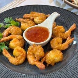 กุ้งชุบแป้งทอด