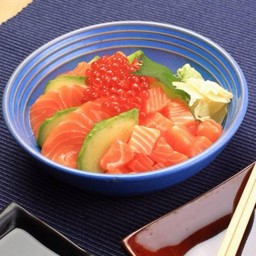 Salmon Ikura Don