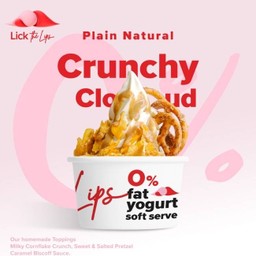 Soft Serve Yogurt Crunchy Cloud