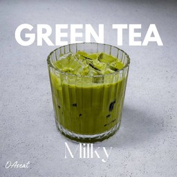 Milk green tea l ชาเขียวนม