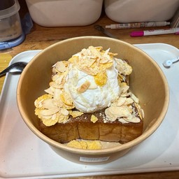 Hokkaido Almond Cornflake Toast