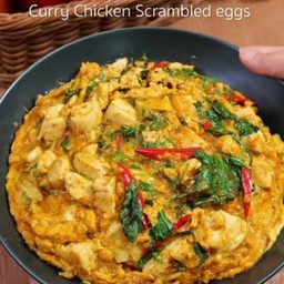 ข้าวไข่ข้น ห่อหมกไก่