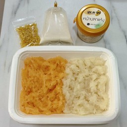 ข้าวเหนียวมูน×หน้าปลาแห้ง