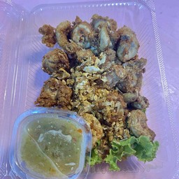 ไส้ตันทอดกระเทียม