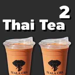 ชาไทย 2 แก้ว