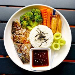 ข้าวปลาซาบะเทอริยากิ