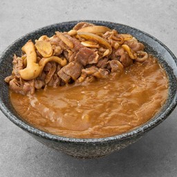 ข้าวแกงกะหรี่หมูผัดซอสมิโซะ