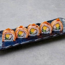 โรลแซลมอนเบิร์นไฟราดซอสเทริยากิ