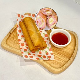 ปอเปี๊ยะแฮมชีส (ชิ้นใหญ่)