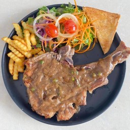 สเต็กหมูพอร์คชอป