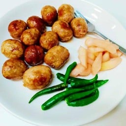 ลูกนกไส้กรอกอีสาน  ร้านหมูหน้าสิวารัตน์4