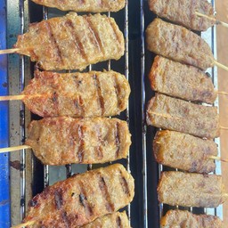 ไก่ย่างนมสด 5 ไม้