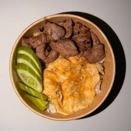 ข้าวไข่ข้น - ก๋วยเตี๋ยวเนื้อตุ๋น ครัวบ้านพฤกษา