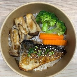 ข้าวหน้าปลาซาบะเทริยากิ