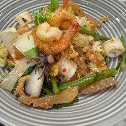 สุกี้ทะเลแห้งธรรมดา