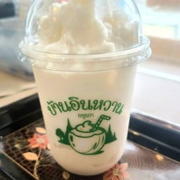 น้ำมะพร้าวปั่นนมสด