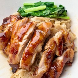 บะหมี่ไก่ย่างซีอิ๊วฮ่องกง