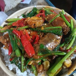 ข้าวกระเพราปลากระป๋อง