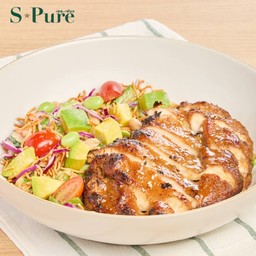 สลัดครันชีอาโวคาโดอกไก่ย่างมิโซะ