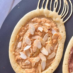 เนยถั่ว+อัลมอน (2 ชิ้น)