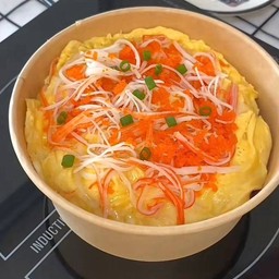 ข้าวไข่ข้นปูอัด