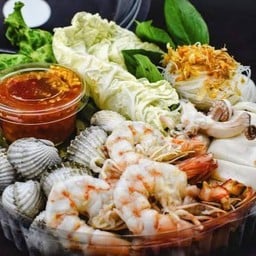 เมี่ยงทะเล+ชุดผัก