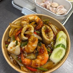 ผัดพริกเผาทะเล
