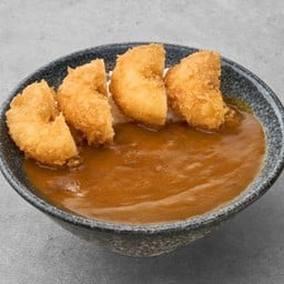 ข้าวแกงกะหรี่โดนัทชีส