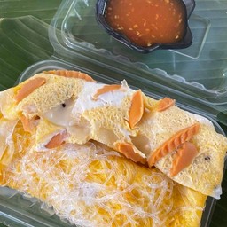 ข้าวพันไข่ม้วน 3 ไส้