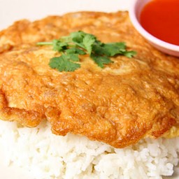 ข้าวไข่เจียวหมูสับ