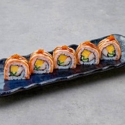 โรลแซลมอนเบิร์นไฟราดซอสเทริยากิ