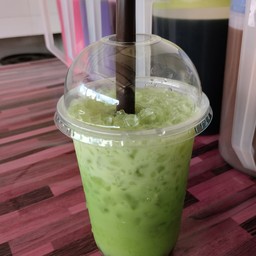 ชาเขียวนมไม่ใส่ไข่มุก
