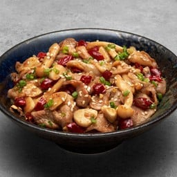 ข้าวหน้าหมูผัดซอสมิโซะสไปซี่