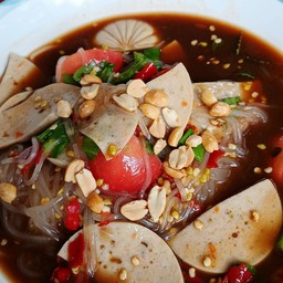 ตำเล้นเล็กไก่ยอ(เมนูใหม่ยอดฮิตจาก Tiktok)