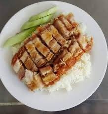 ข้าวหมูกรอบ
