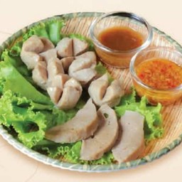 ลูกชิ้นเนื้อลวกจิ้มใหญ่