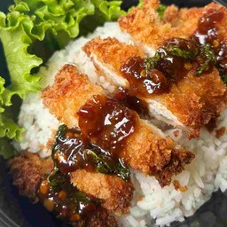 ข้าวไก่ทอดเทริยากิ