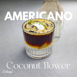 Iced Americano coconut flower l อเมริกาโน่น้ำช่อดอกมะพร้าว