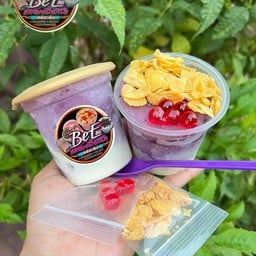 ไอติมเกล็ดหิมะ(รสบลูเบอร์รี่.)
