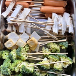 เซ็ตรวมมิตร10ไม้ เนื้อสัตว์ ผัก