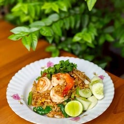 ข้าวผัดไข่ ใส่กุ้ง