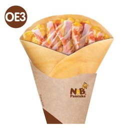 OE3 ไข่+ แฮม+ปูอัด