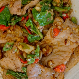 (กับข้าว)หมูนุ่มเคยหอม Soft Marinated Pork & Shrimp Paste