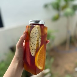 ชาผลไม้สดแบบขวด ขนาด 500 ml